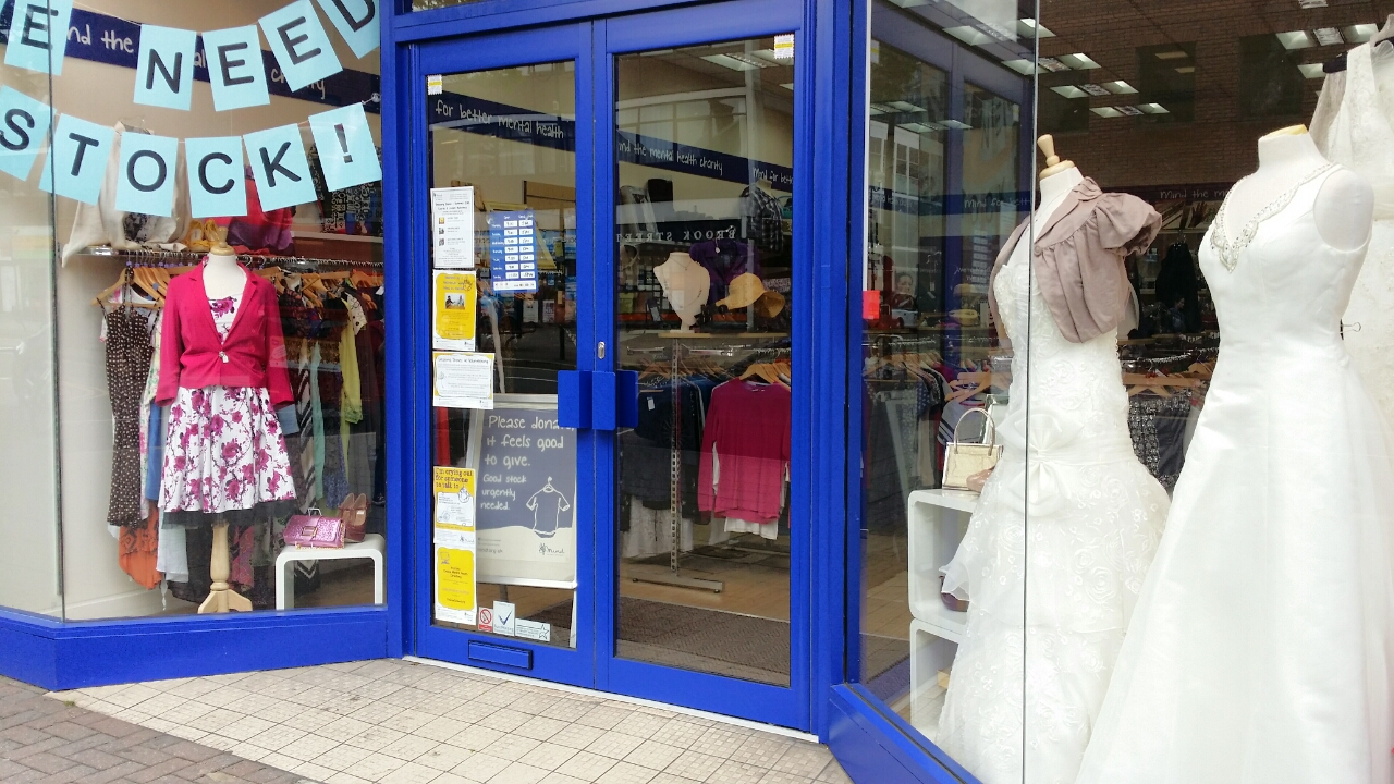 Nearly-New Wedding Dresses for sale at Mind Charity Shop in Harrow